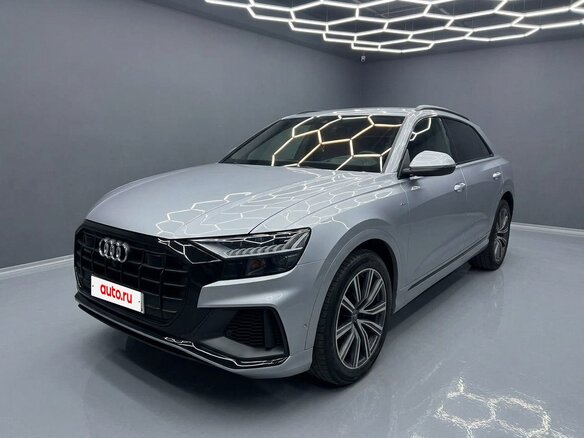 2019 Audi Q8 50 TDI I (4M), серый, 5450000 рублей