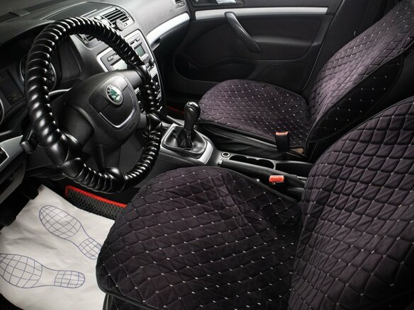 2009 Skoda Octavia II (A5) Рестайлинг, серебристый, 499000 рублей - вид 12