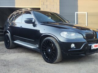 2007 BMW X5 48i II (E70), чёрный, 1650000 рублей, вид 4