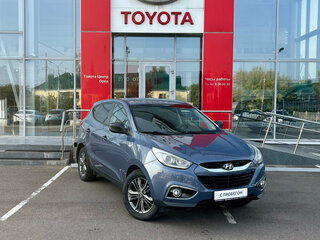 2014 Hyundai ix35 I Рестайлинг, синий, 1345000 рублей, вид 3