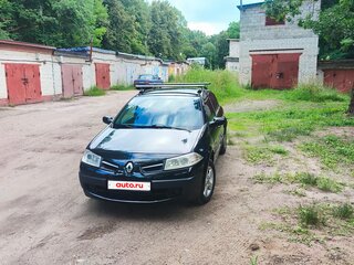 2008 Renault Megane II Рестайлинг, чёрный, 700000 рублей, вид 1