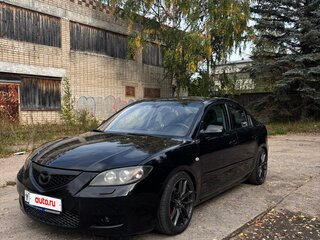 2007 Mazda 3 I (BK) Рестайлинг, чёрный, 570000 рублей, вид 1