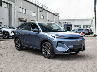 2026 Geely EX5 Гибрид EM-R, синий, 3829990 рублей, вид 1