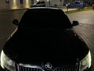 2014 Skoda Superb DSG II Рестайлинг, чёрный, 1050000 рублей, вид 2