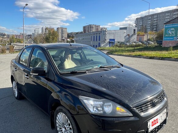 2011 Ford Focus II Рестайлинг, чёрный, 430000 рублей