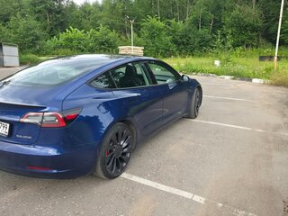 2021 Tesla Model 3 Performance I, синий, 3650000 рублей, вид 2