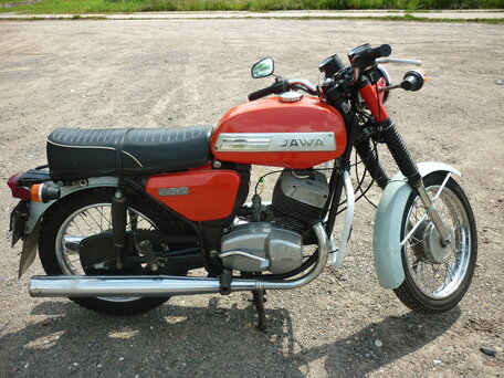 1981 Jawa 350/634, красный, 335000 рублей, вид 3
