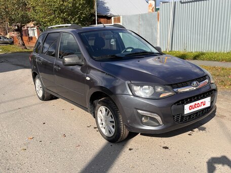 2017 Lada (ВАЗ) Kalina II, серый, 345000 рублей, вид 5