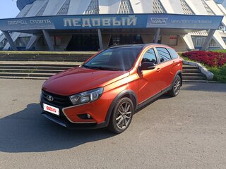 2020 Lada (ВАЗ) Vesta SW Cross I, оранжевый, 1200000 рублей, вид 1