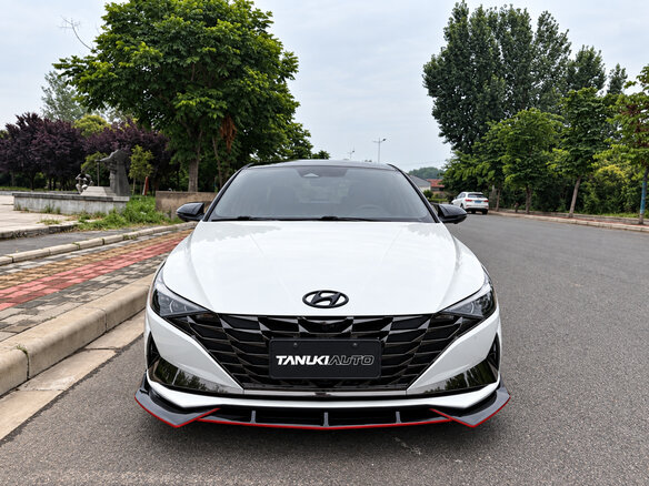 2023 Hyundai Elantra VII (CN7), белый - вид 3