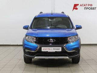 2022 Lada (ВАЗ) Largus Cross I Рестайлинг, синий, 1450000 рублей, вид 2