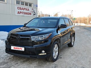 2014 Toyota Highlander III (XU50), чёрный, 3000000 рублей, вид 1
