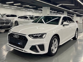 2021 Audi A4 35 TFSI Long V (B9) Рестайлинг, белый, 2431000 рублей, вид 3