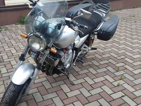 2000 Yamaha XJR1300, серебристый, 250000 рублей, вид 2