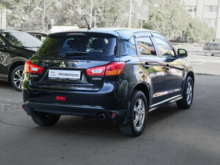 2012 Mitsubishi ASX I Рестайлинг, чёрный, 750000 рублей, вид 4