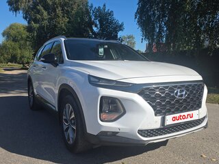 2020 Hyundai Santa Fe IV, белый, 3050000 рублей, вид 4