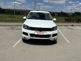 2012 Volkswagen Touareg II, белый, 2500000 рублей, вид 5