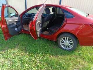 2017 Lada (ВАЗ) Vesta I, красный, 660000 рублей, вид 5
