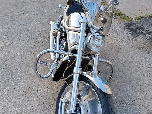 2006 Harley-Davidson V-Rod, серебристый, 1200000 рублей - вид 2
