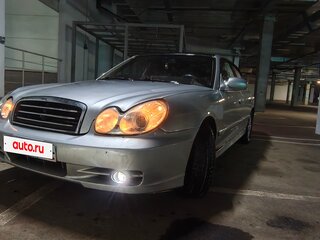 2003 Hyundai Sonata IV (EF) Рестайлинг, серый, 390000 рублей, вид 1