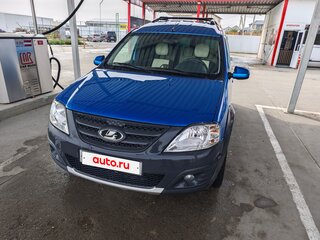 2020 Lada (ВАЗ) Largus Cross I, синий, 1250000 рублей, вид 2