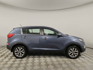 2015 Kia Sportage III Рестайлинг, синий, 1339000 рублей, вид 4