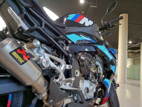 2024 BMW S 1000 R, синий - вид 15