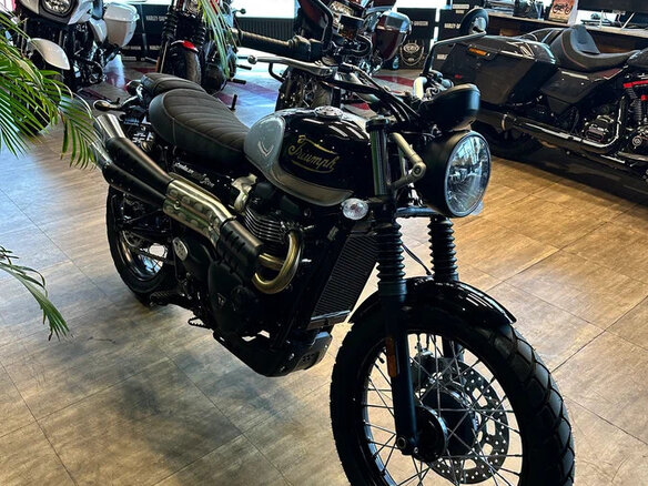2025 Triumph Scrambler, чёрный, 1580000 рублей - вид 11