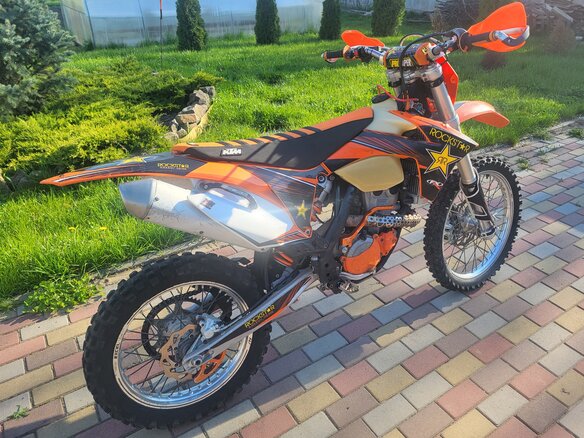 2012 KTM 350 EXC F, оранжевый, 380000 рублей - вид 3