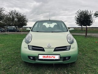 2005 Nissan Micra III (K12), зелёный, 445000 рублей, вид 3