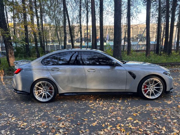 2022 BMW M3 Competition Package VI (G80), серый, 8599999 рублей - вид 6