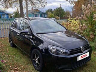 2011 Volkswagen Golf VI, чёрный, 630000 рублей, вид 5