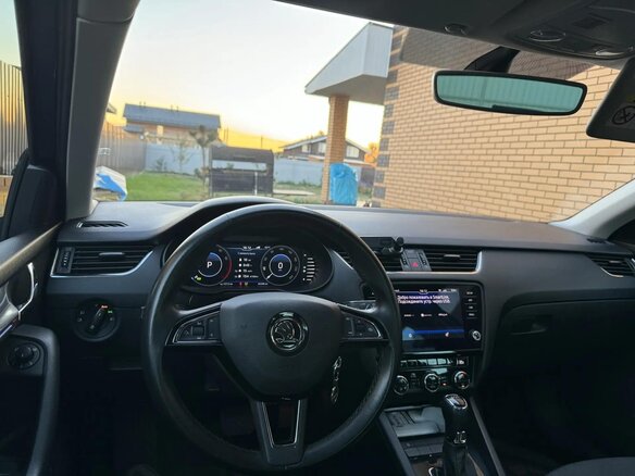 2020 Skoda Octavia III (A7) Рестайлинг, синий - вид 3