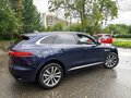 2021 Jaguar F-Pace I Рестайлинг, синий - вид 2