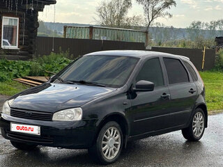 2010 Lada (ВАЗ) Kalina I, чёрный, 235000 рублей, вид 1