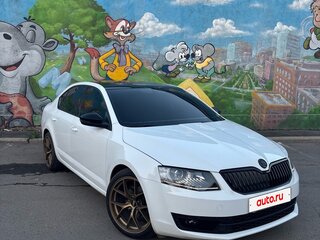 2013 Skoda Octavia III (A7), белый, 1375000 рублей, вид 2