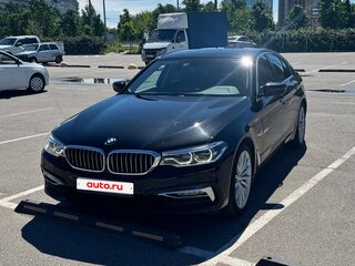 2017 BMW 5 серии 530i xDrive VII (G30/G31/G38), чёрный, 3380000 рублей, вид 1