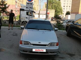 2012 Lada (ВАЗ) 2114, серебристый, 129000 рублей, вид 3