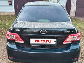 2010 Toyota Corolla X (E140, E150) Рестайлинг, чёрный, 700000 рублей, вид 4