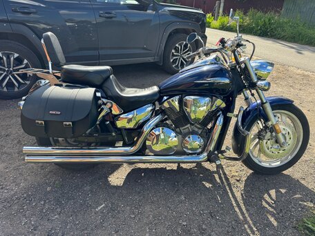 2007 Honda VTX 1300, синий, 600000 рублей, вид 3