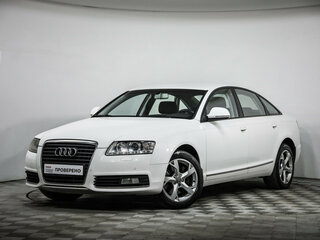 2009 Audi A6 III (C6) Рестайлинг, белый, 801000 рублей, вид 1