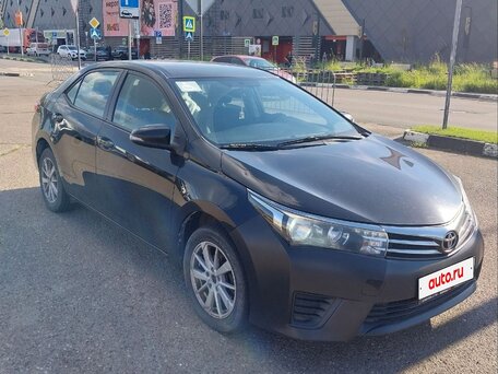 2013 Toyota Corolla XI (E160, E170, E180), чёрный, 999999 рублей, вид 4
