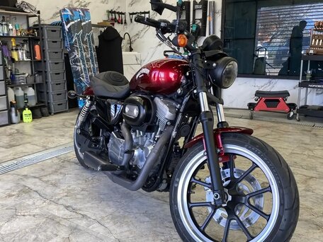 2014 Harley-Davidson Sportster 883, красный, 800000 рублей, вид 1