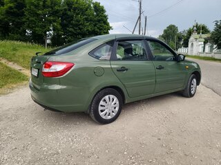 2015 Lada (ВАЗ) Granta I, зелёный, 420000 рублей, вид 5