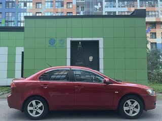 2008 Mitsubishi Lancer X, красный, 720000 рублей, вид 3
