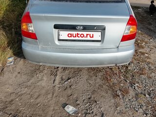 2004 Hyundai Accent ТагАЗ II, серебристый, 215000 рублей, вид 3