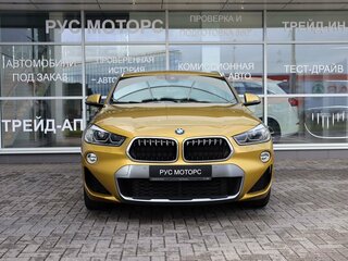2019 BMW X2 xDrive20d I (F39), жёлтый, 3230000 рублей, вид 2