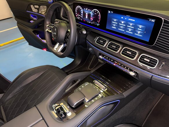 2024 Mercedes-Benz GLE AMG 53 AMG II (V167) Рестайлинг, зелёный - вид 11
