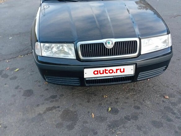 2007 Skoda Octavia I (A4) Рестайлинг, чёрный, 450000 рублей