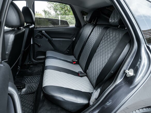 2020 Lada (ВАЗ) Granta I Рестайлинг, серый, 720000 рублей - вид 8